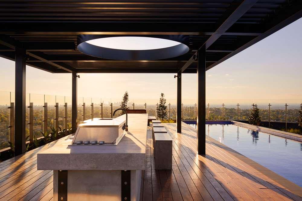 Art Series - The Chen Box Hill Facilități foto Skyline Residences rooftop pool